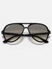 Ray Ban Cats 5000 Polished Black/Light Grey Gradient Sunglasses