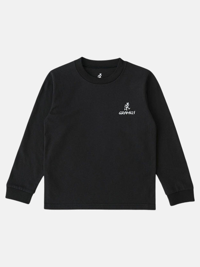 Gramicci One Point Logo Long Sleeve T-Shirt Fall 2026 | BLACK
