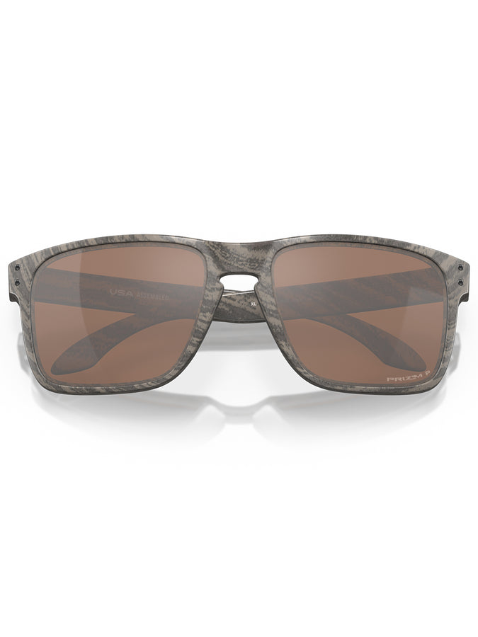Oakley Holbrook Xl Woodgrain/Prizm Polished Tungsten Sunglasses | WOODGRAIN/PRIZM TUNGSTEN