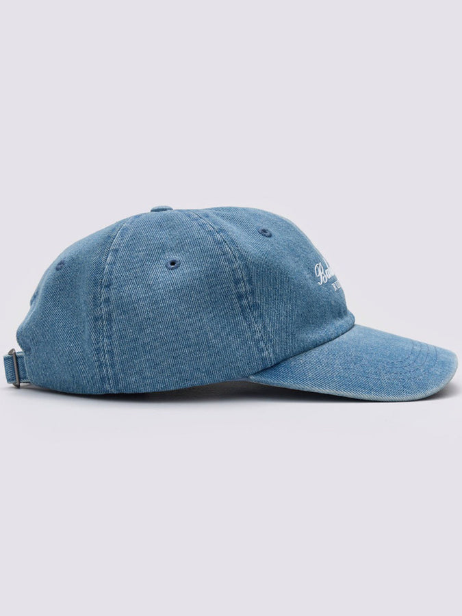Balmoral Melrose Washed Denim Strapback Hat | BLUE DENIM