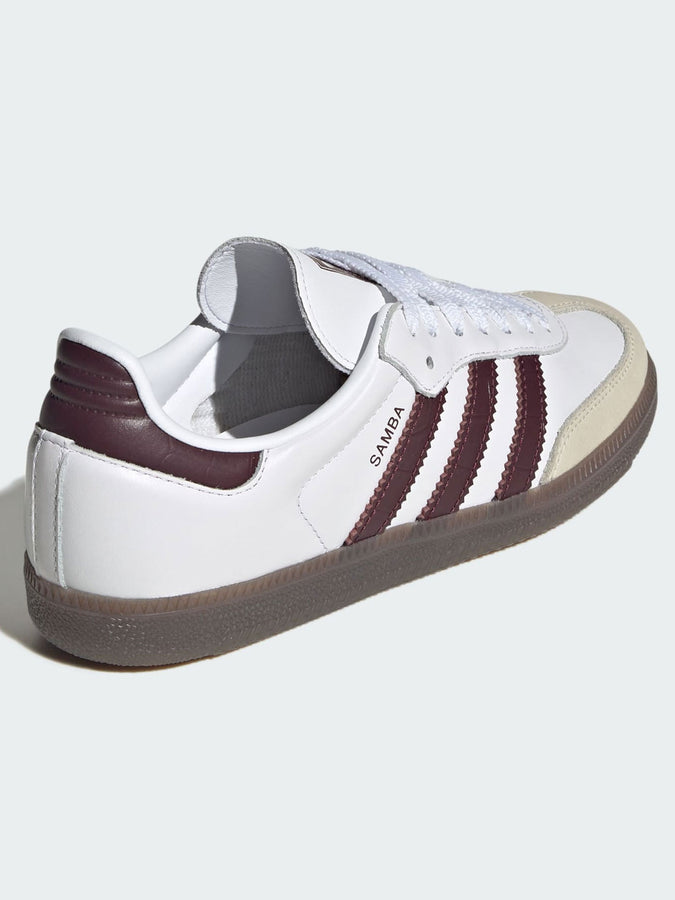 Adidas Samba Og White/Maroon/Gum Shoes Fall 2026 | WHITE/MAROON/GUM