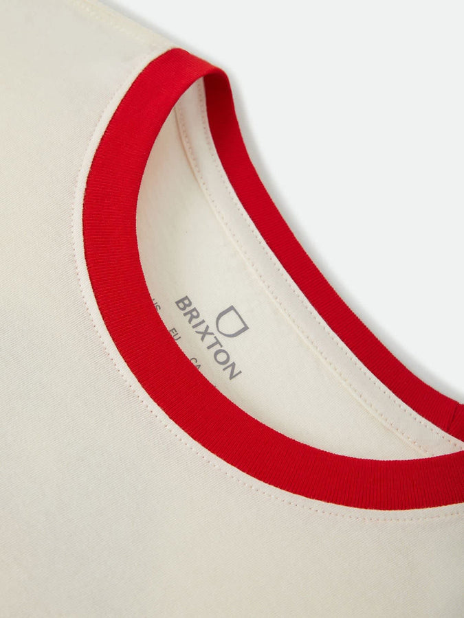 Brixton Banner Slim T-Shirt Fall 2026 | OFF WHITE