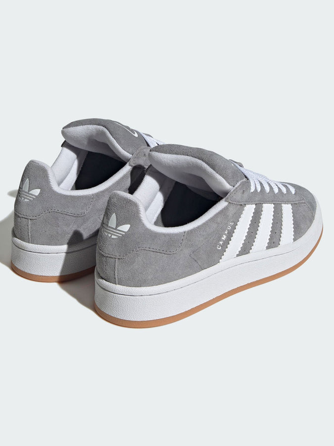 Adidas Campus 00s Grey/White/White Shoes Summer 2026 | GREY/WHITE/WHITE