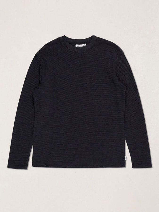 Rhythm Classic Waffle Sweater Fall 2026 | VINTAGE BLACK