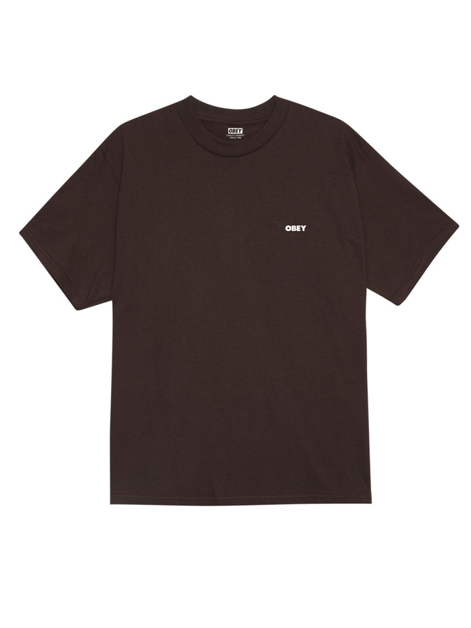 Obey Exclamation T-Shirt Spring 2026 | JAVA BROWN (JVA)