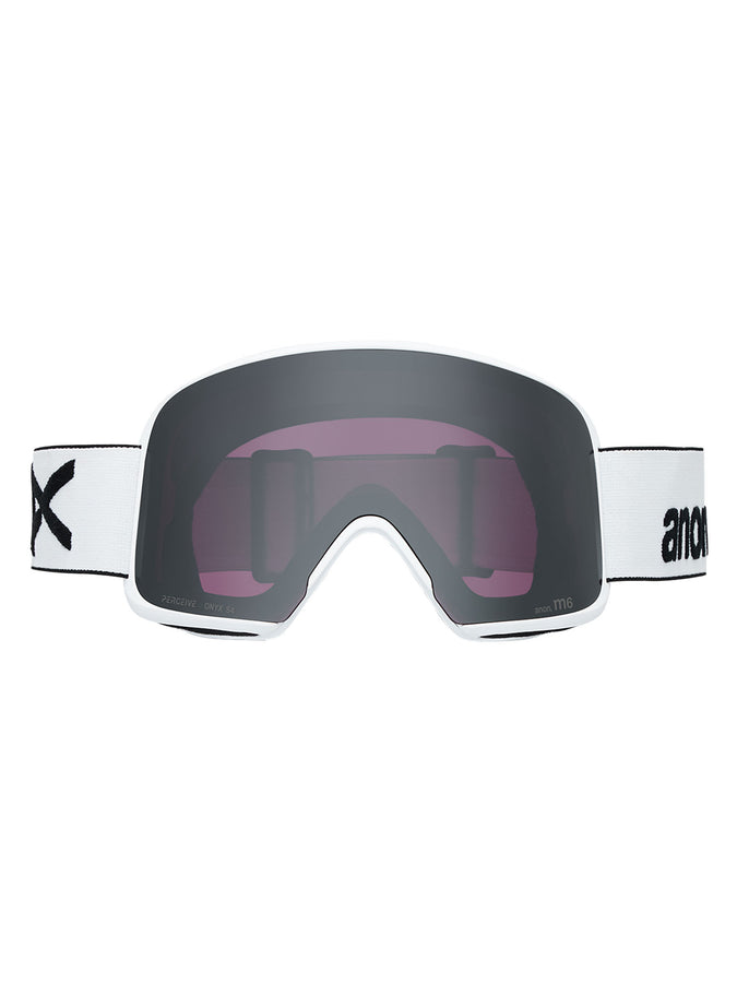 Anon M6 + Bonus Lens + Mfi Face Mask Goggle | WHITE/PPRCV SUNNY ONYX (Z59)