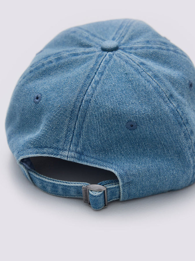 Balmoral Melrose Washed Denim Strapback Hat | BLUE DENIM