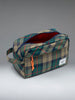 Herschel Chapter Plaid Travel Kit