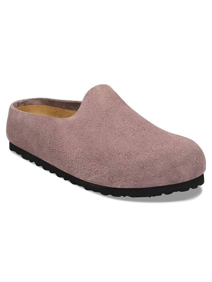 Birkenstock Amsterdam Wrapped Suede R Faded Purple Shoes Fall 2026 | FADED PURPLE