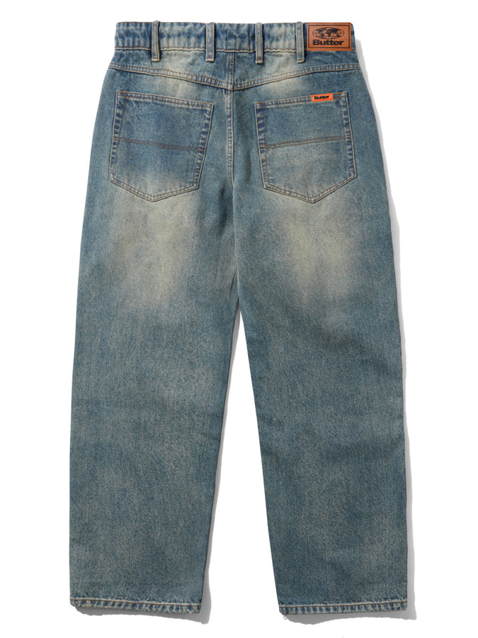 Butter Goods Relaxed Jeans Fall 2026 | DISTRESSED MID BLUE