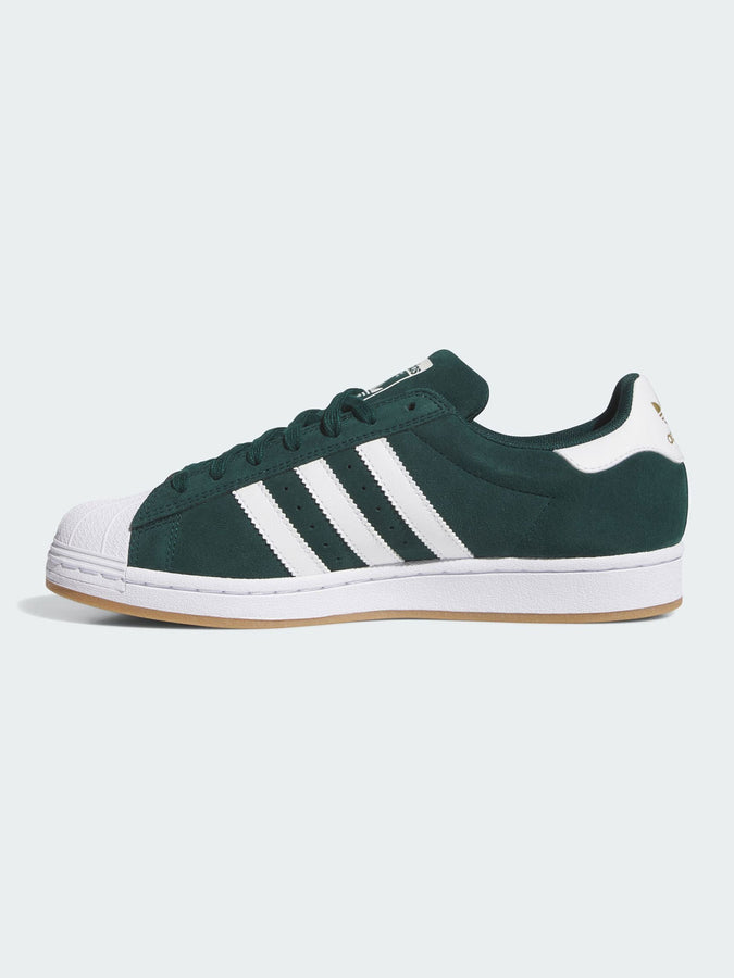Adidas Superstar ADV Aurora Ivy/White/Gold Met Shoes Spring 2026 | AURORA IVY/WHITE/GOLD MET