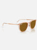 Ray-Ban 0rb4451 Transparent Beige/Brown Sunglasses