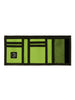 Polar Key Script Logo Wallet