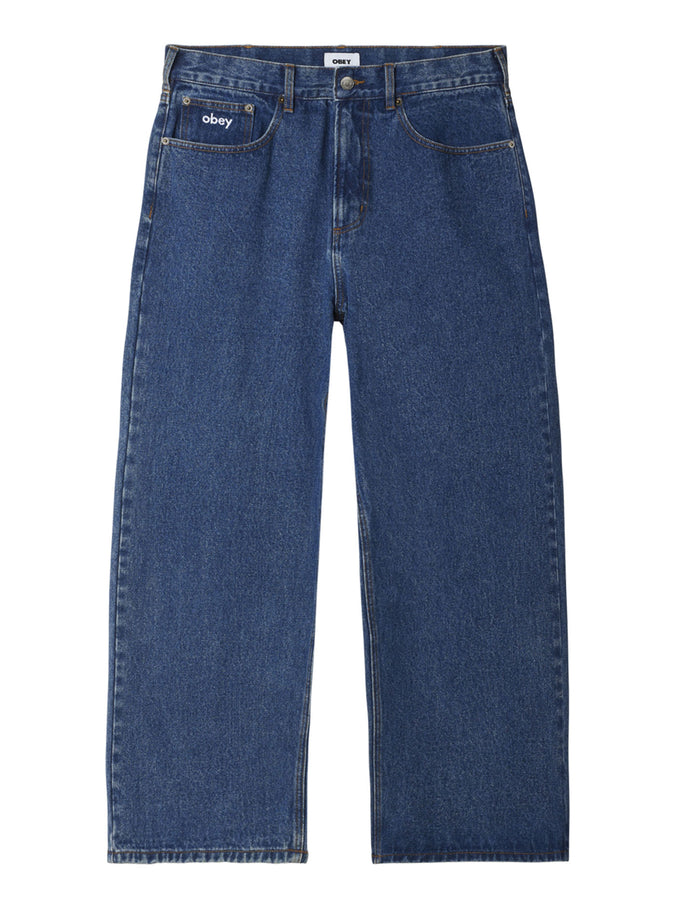 Obey Bigwig Baggy Jeans Holiday 2025 | STONE WASH INDIGO (STN)