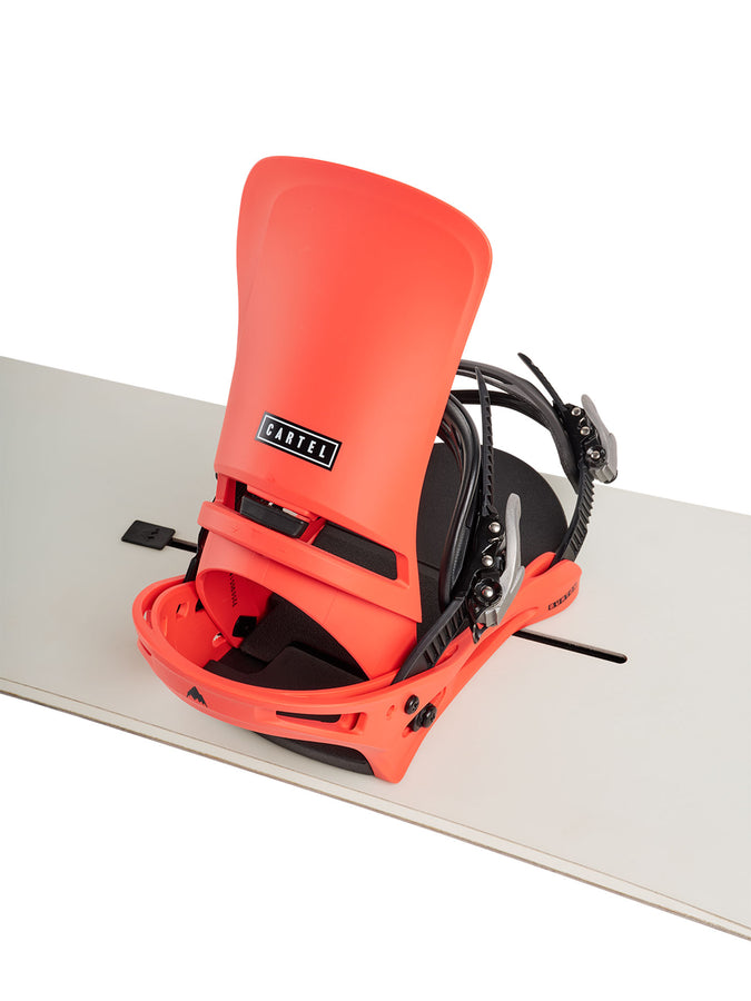 Burton Cartel Reflex Snowboard Bindings 2027 | HOT TAMALE (E9Z)