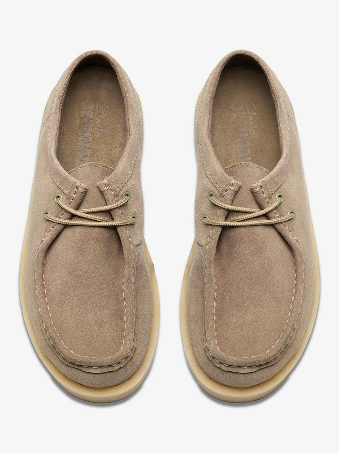 Clarks Meare Walla Smoke Grey Suede Shoes Holiday 2025 | SMOKE GREY SUEDE