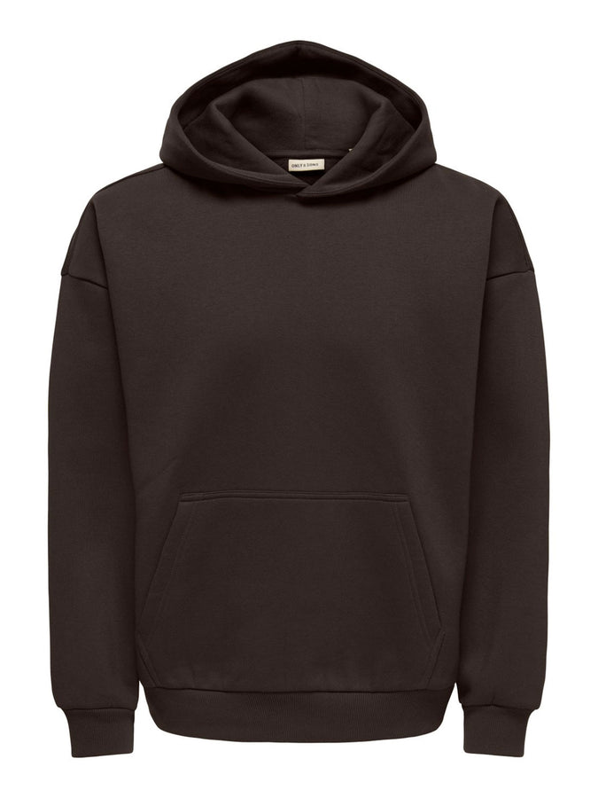 Only & Sons Ceres Hoodie Fall 2026 | COFFEE BEAN