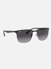 Ray-Ban Rb3569 Black On Silver/Grey Gradient Sunglasses