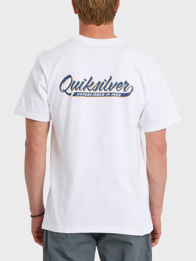 Quiksilver Thick To Thin T-Shirt Spring 2026 | WHITE (WHT)