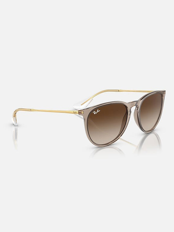 Ray-Ban Erika Transparent Light Brown/Brown Sunglasses | TRANSPARENT LIGHT BROWN/BROWN
