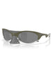 Oakley Plantaris Matte Moss Green/Prizm Black Sunglasses