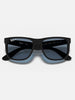 Ray Ban Justin Matte Black/Dark Blue Sunglasses
