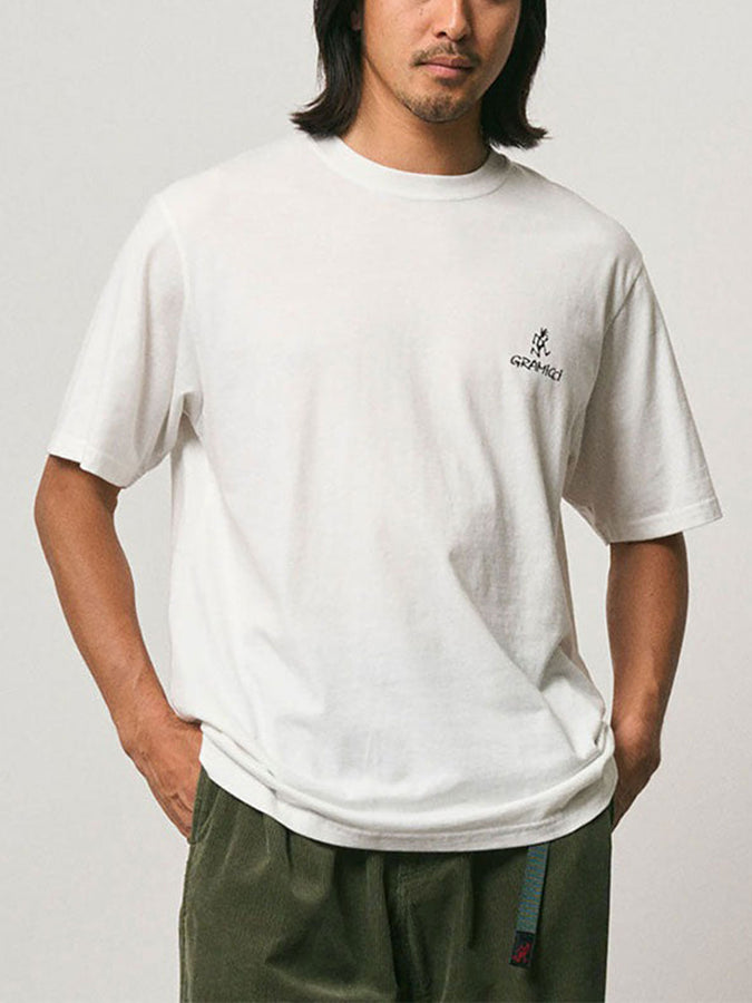 Gramicci One Point Logo T-Shirt Fall 2026 | WHITE