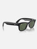 Ray Ban Meta Wayfarer Black/G-15 Green Sunglasses