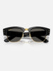 Ray Ban x Asap Rockey Mega Clubmaster Black On Gold /Dark Grey Sunglasses