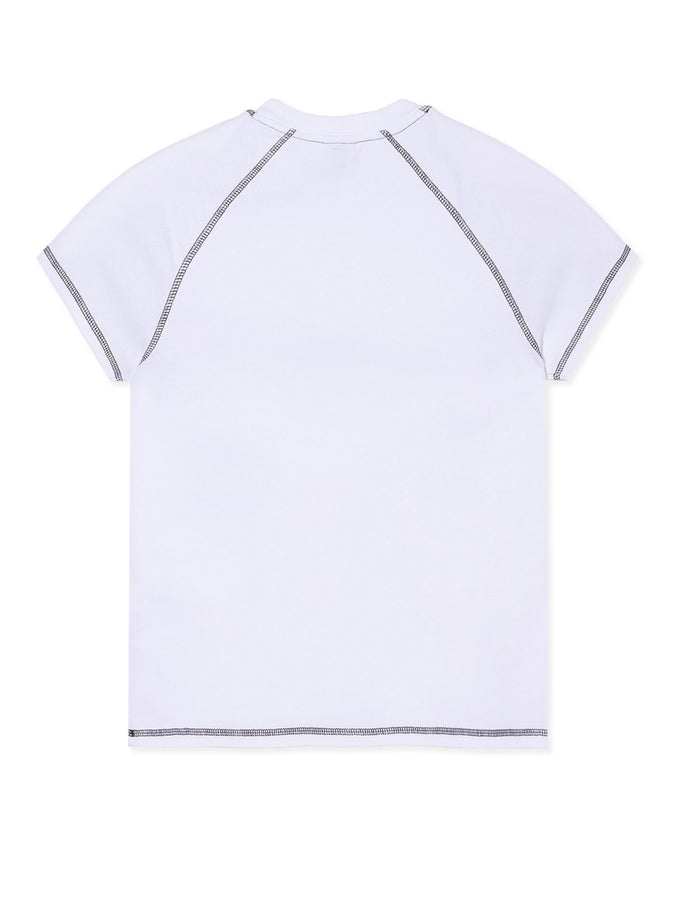 Polar Baby Script Logo T-Shirt Summer 2026 | WHITE/GRAPHITE