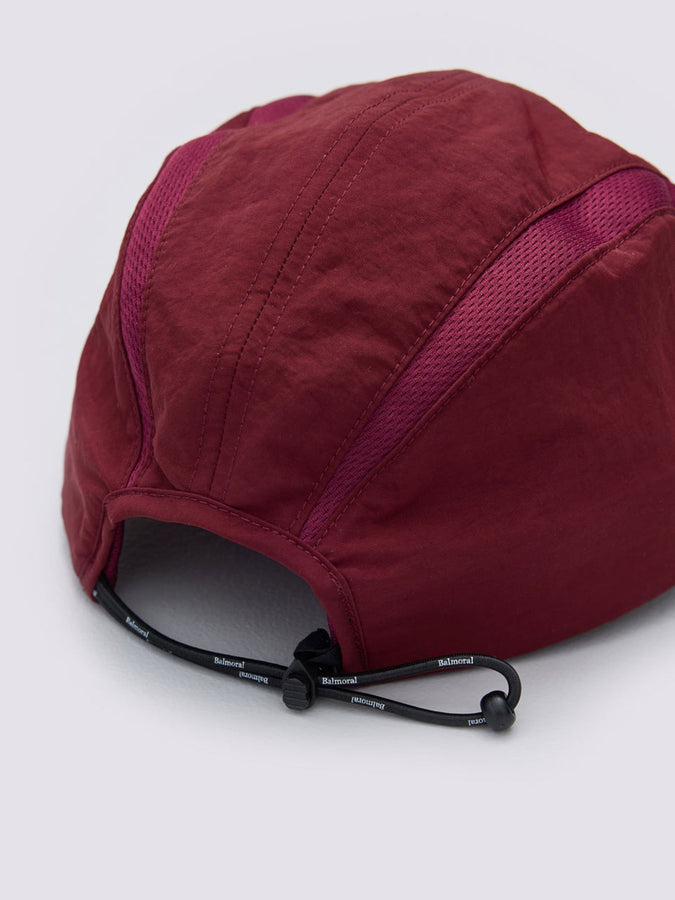 Balmoral Belmore Strapback Hat | BURGUNDY
