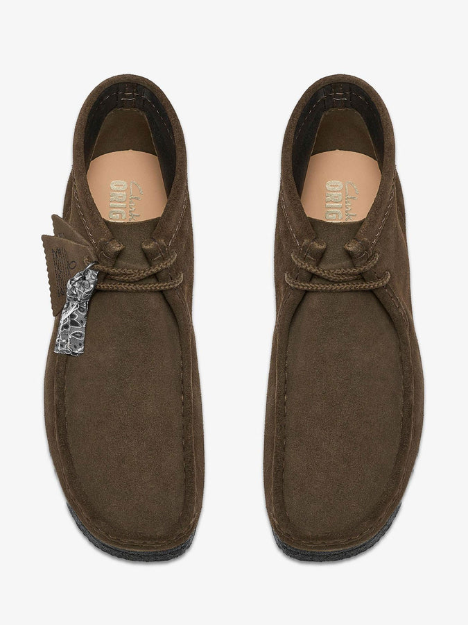Clarks Wallabee Suede Dark Olive Boots Fall 2026 | DARK OLIVE SUEDE