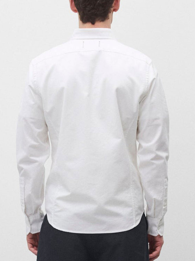 Reigning Champ Cotton Oxford Windsor Standard Buttondown Shirt Fall 2026 | WHITE