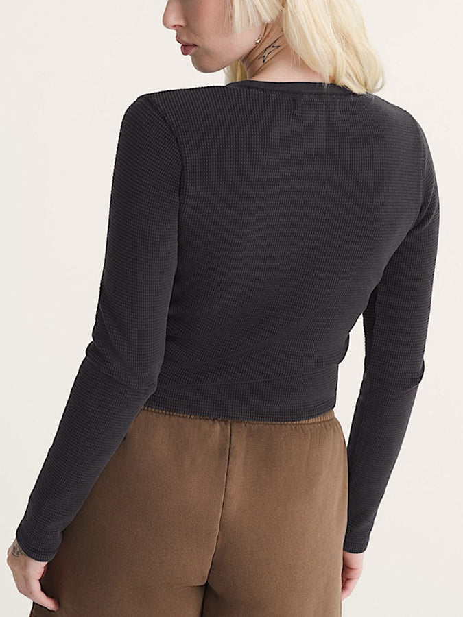 Vans Teri Waffle 2.0 Long Sleeve T-Shirt Fall 2026 | BLACK (BLK)