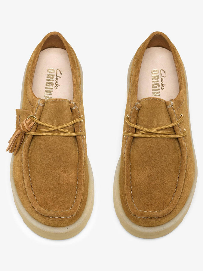 Clarks Meare Walla Bronze Suede Shoes Fall 2026 | BRONZE SUEDE