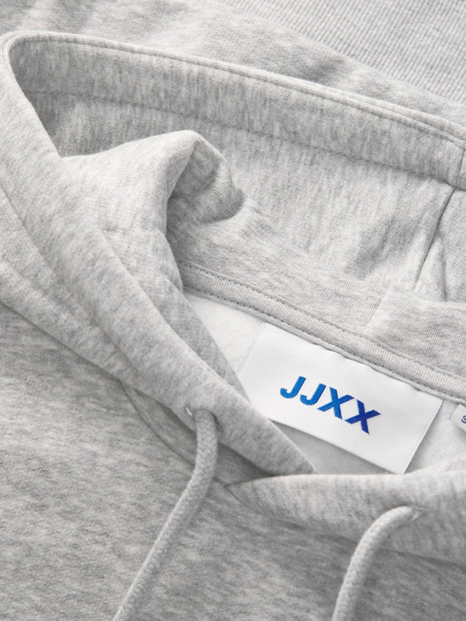 Jjxx Studio Vesterbro Hoodie Fall 2026 | LIGHT GREY MELANGE