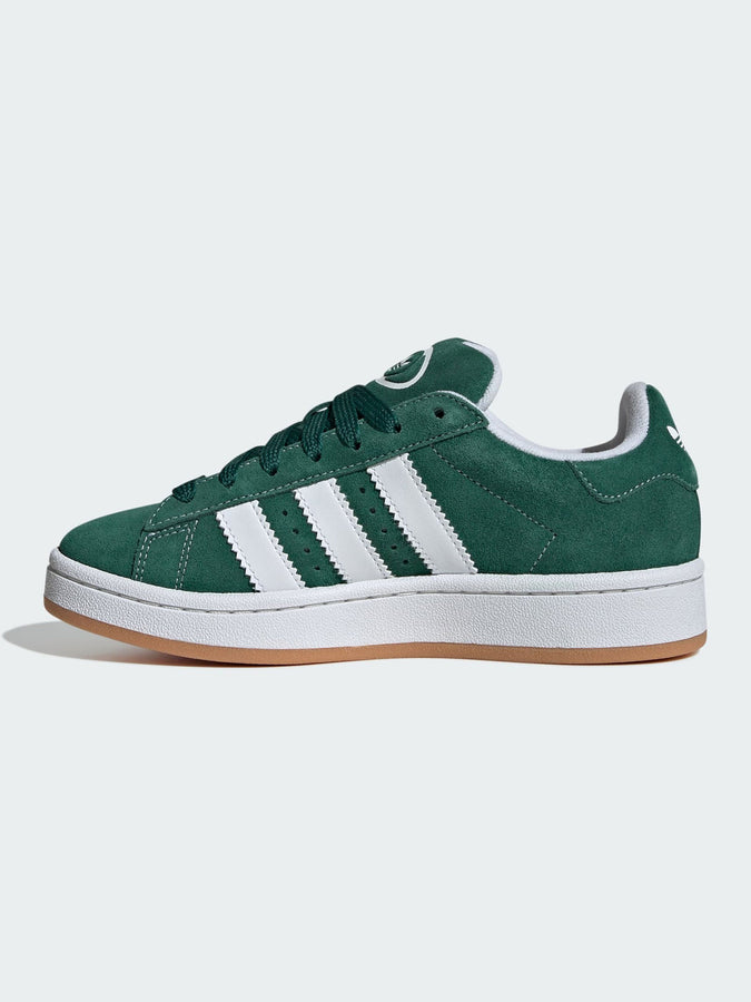 Adidas Campus 00s Dark Green/White/Off White Shoes Spring 2026 | DARK GREEN/WHITE/OFF WHITE