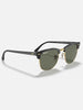 Ray Ban Clubmaster Black On Gold/G-15 Green Sunglasses