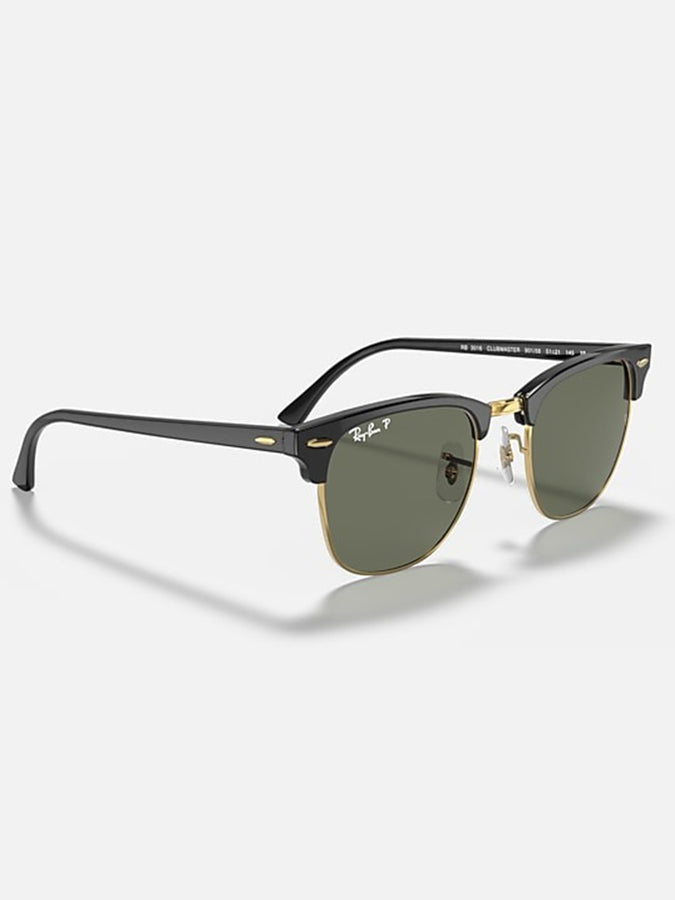 Ray Ban Clubmaster Black On Gold/G-15 Green Sunglasses | BLACK ON GOLD/G-15 GREEN