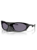 Oakley Plantaris Matte Black/Prizm Grey Sunglasses