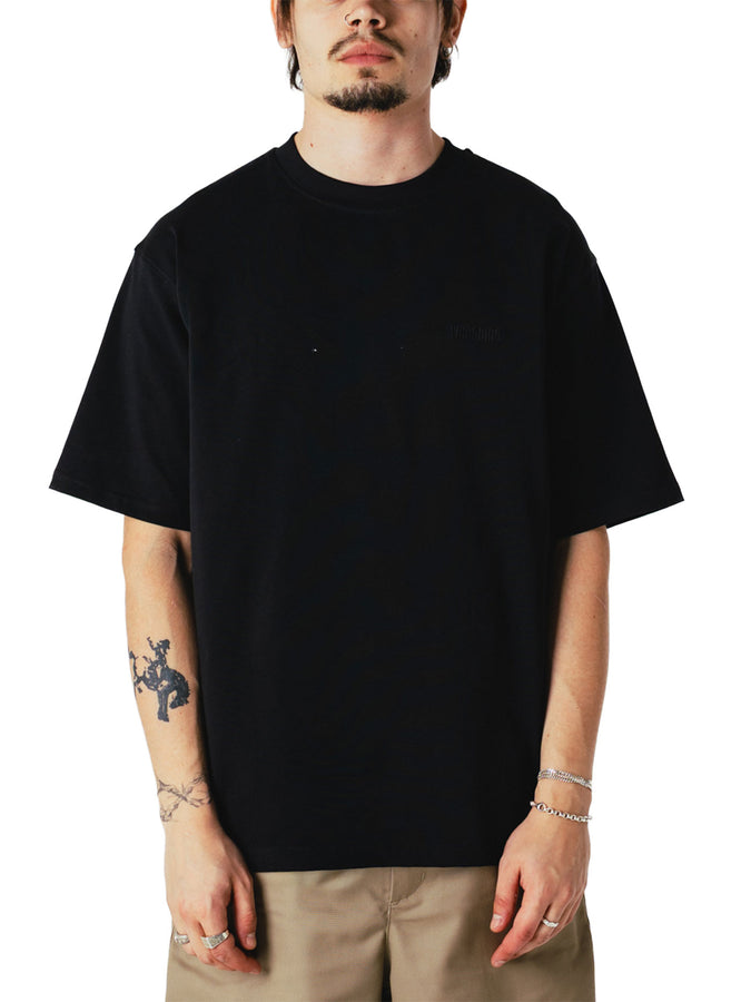 Woodbird Baine Base T-Shirt Spring 2026 | BLACK