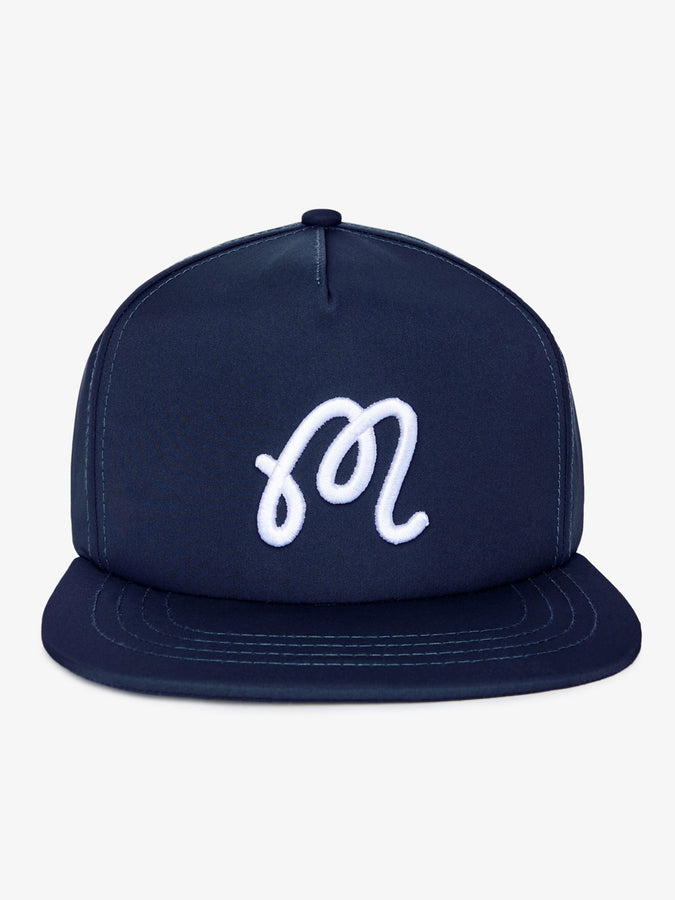 Malbon M Snapback Black Hat | NAVY