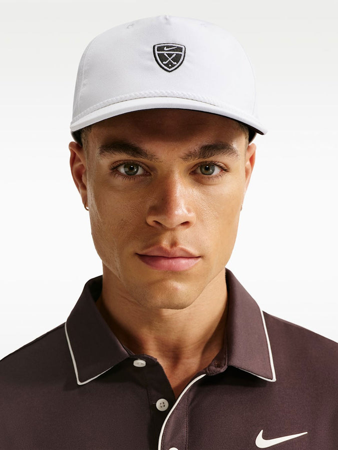 Nike Golf Pro Unstructured Aerobill Par Snapback Hat | WHITE/ANTHRACITE (100)