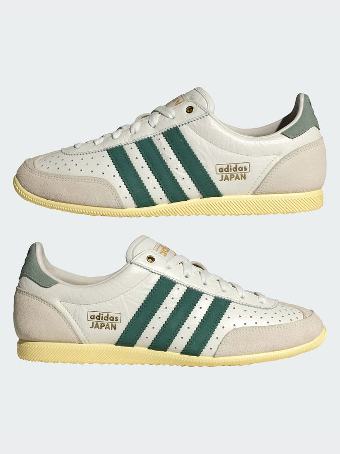 Adidas Japan White/Rich Green/Orange Tint Shoes Fall 2026 | WHITE/RICH GREEN/ORANGE TINT