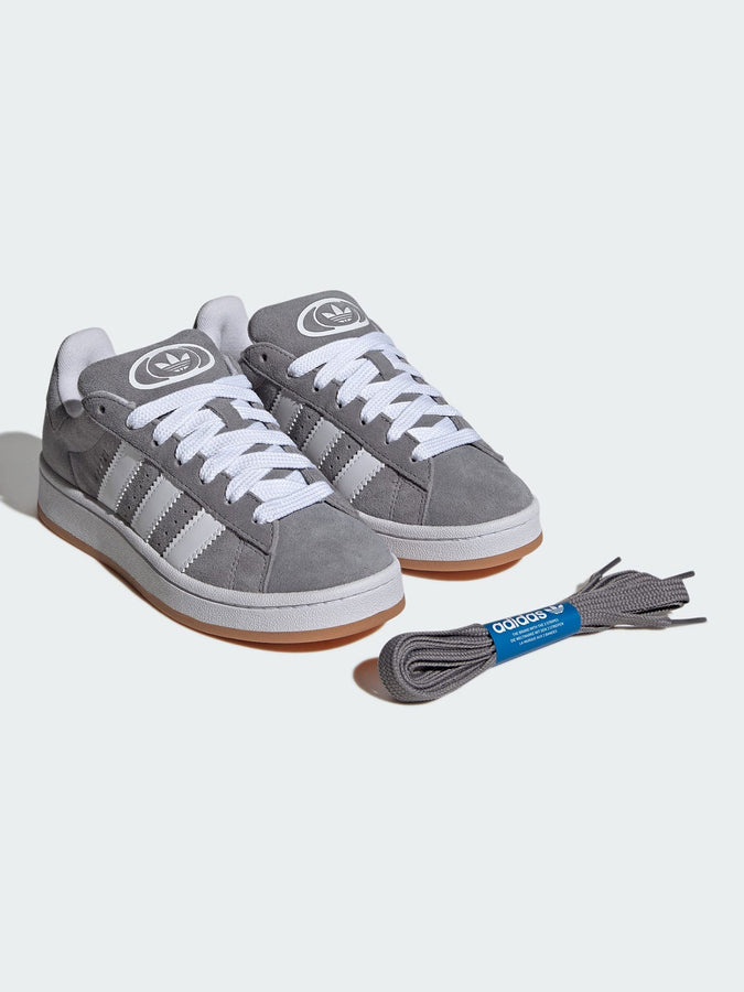 Adidas Campus 00s Grey Three/White/White Shoes Holiday 2025 | GREY THREE/WHITE/WHITE