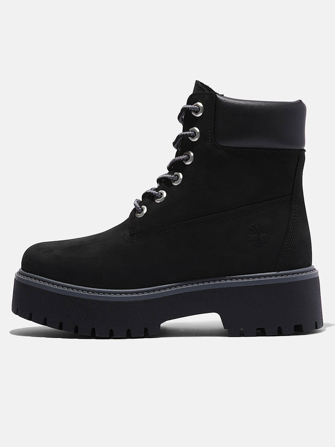Timberland Stone Street 6'' Waterproof Platform Jet Black Boots Fall 2026 | JET BLACK
