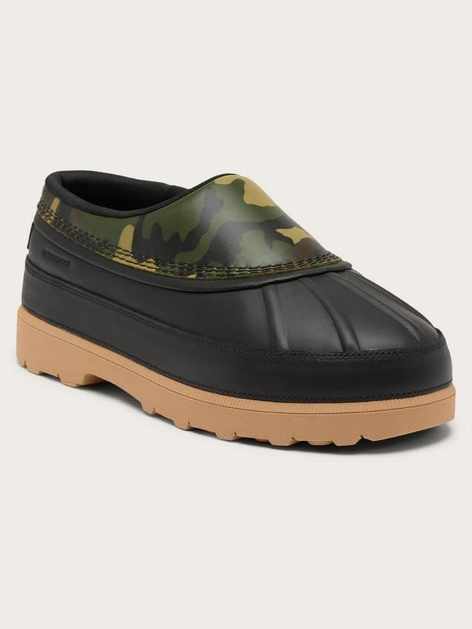 Sorel Ambler Waterproof Black/Utility Green Shoes Winter 2027 | BLACK/UTILITY GREEN (011)