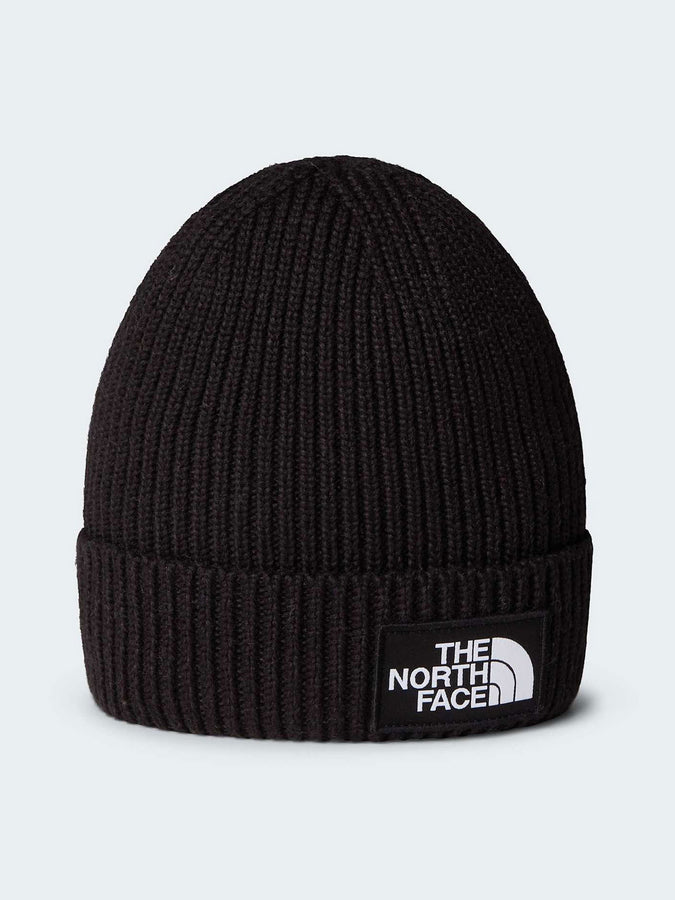 The North Face Tnf Logo Box Cuffed Beanie | TNF BLACK (JK3)