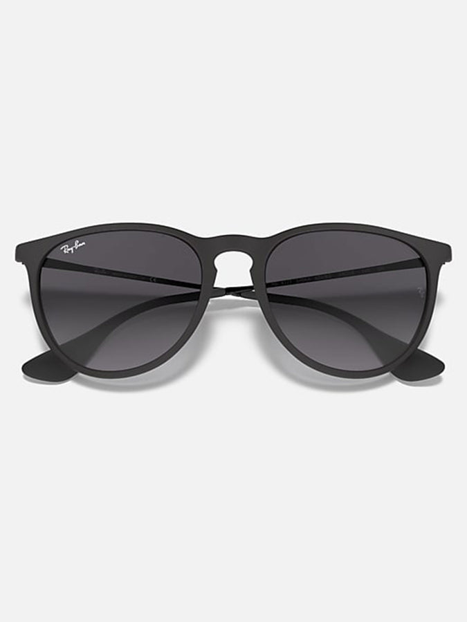 Ray Ban Erika Matte Black/Grey Gradients Sunglasses | MATTE BLACK/GREY GRADIENT