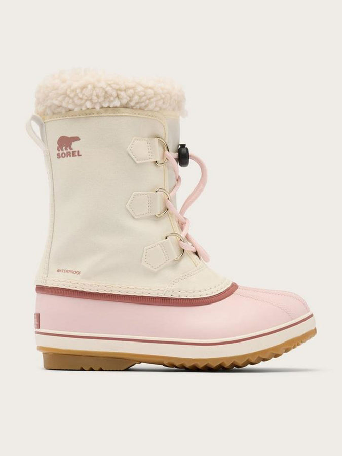 Sorel Yoot Pac Nylon Winter Boots | SNOW/PINK SALT (117)
